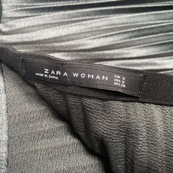 Zara Emerald Green Maxi Skirt Small - Picture 8 of 9